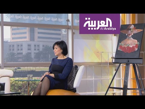 شاهد مذيعا صباح العربية يحاورا فنانة فلسطينية صماء