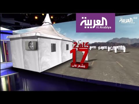 شاهد منى أكبر مدينة خيام في العالم