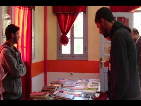 شاهد ثانوية السلام التأهيلية تقيم معرضًا للكتاب