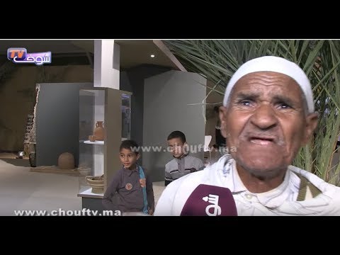 بالفيديو زائر من نوع خاص في معرض أرفود للتمور