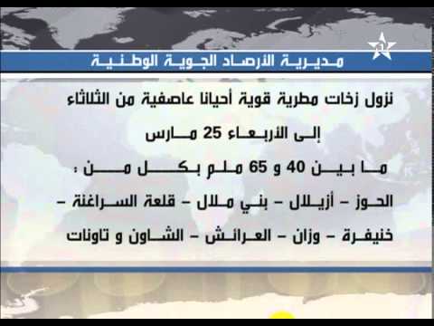 تساقطات مطرية مهمة بمجموعة من المدن المغربية