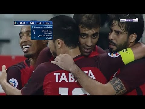 شاهد بالفيديو هدف حمد الله في مرمى الهلال السعودي