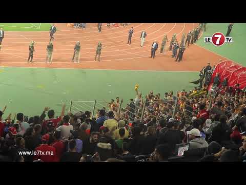 جماهير الترجي ترشق جمهور الوداد بالقنينات