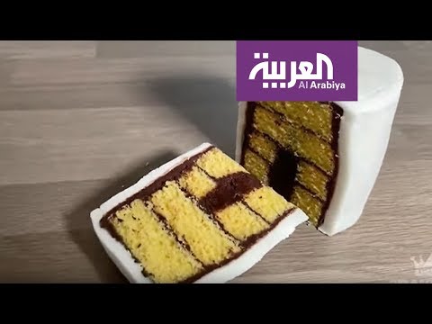 شاهد شاهد آلاف الإعجابات لـكعكة تُشبه ورق المراحيض