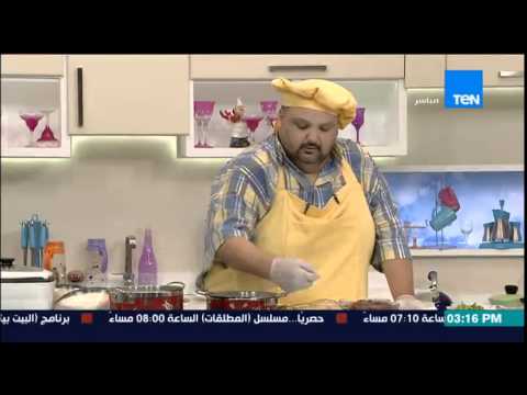 بالفيديو طريقة إعداد وجبة الممبار بالأرز