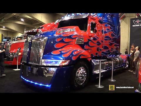 بالفيديو تعرف على الشاحنة western star 5700