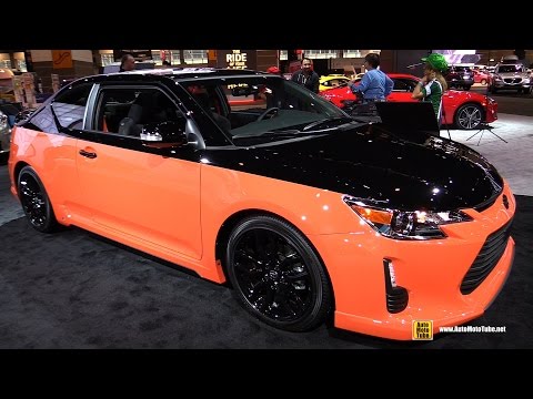 بالفيديو التصميم الفريد لسيارة 2015 scion tc release series 90