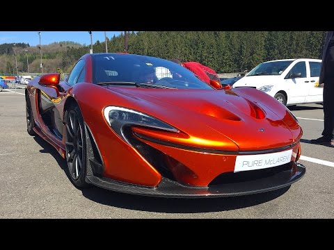 بالفيديو تعرف على محرك سيارة volcano orange mclaren